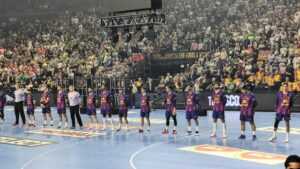 Handball EHF FINAL4 - FC Barcelona Barca im Halbfinale gegen Aalborg Handbold - Copyright ©: Frank Zepp / SPORT4FINAL Media