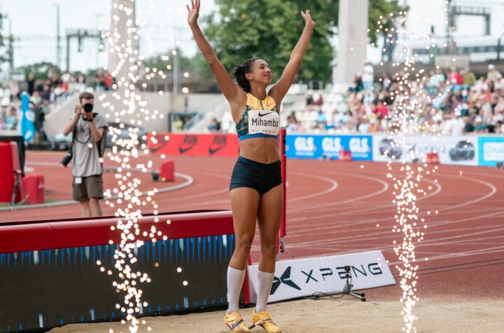 Leichtathletik Goldenes Oval 2026 Dresden Malaika Mihambo - Copyright: Stefan Mayer / DLV