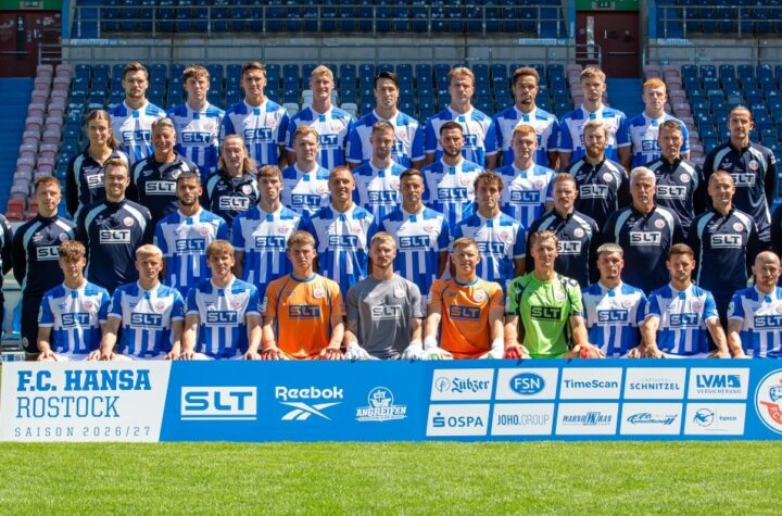 FC Hansa Rostock - Fußball dritte Liga Saison 2026-2027 - Copyright: F.C. Hansa Rostock