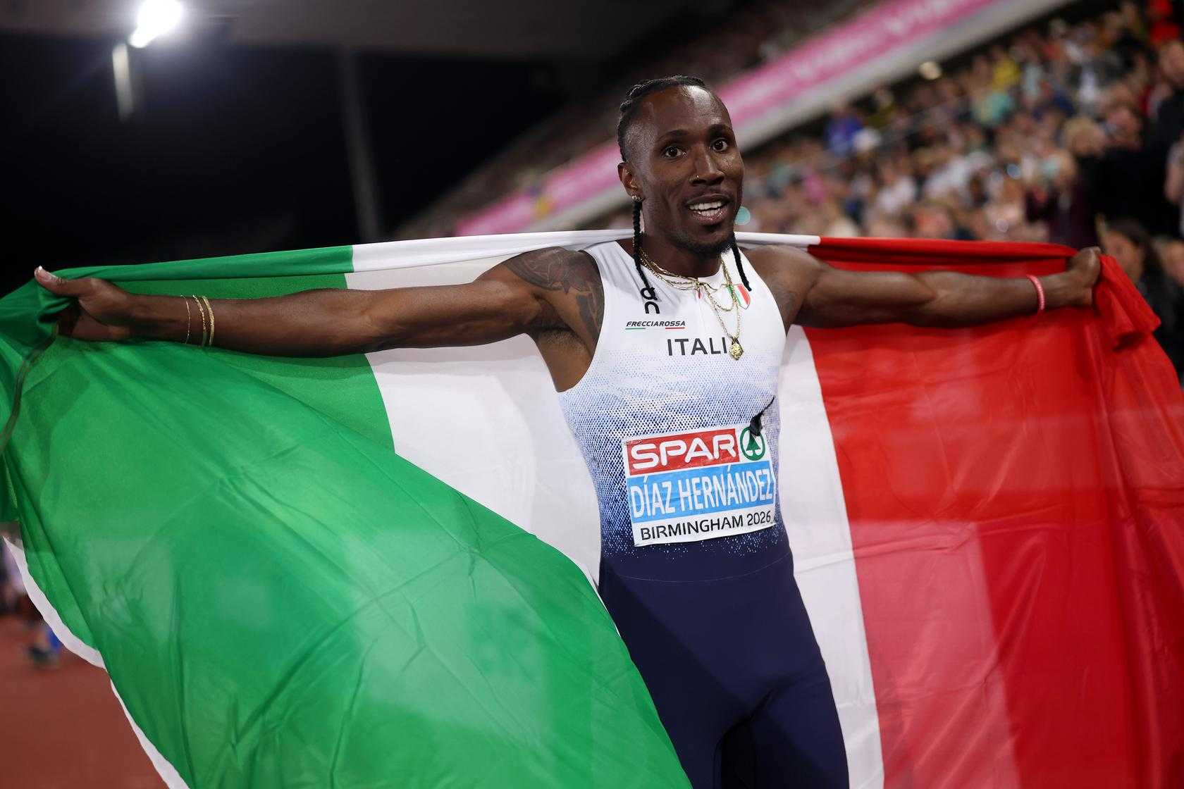 Leichtathletik EM 2026 Birmingham - Andy Diaz Hernandez Dreisprung - Copyright: © European Athletics / Maja Hitij
