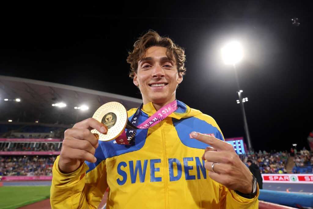 Leichtathletik EM 2026 Birmingham - Armand "Mondo" Duplantis Stabhochsprung - Copyright: © European Athletics / Maja Hitij