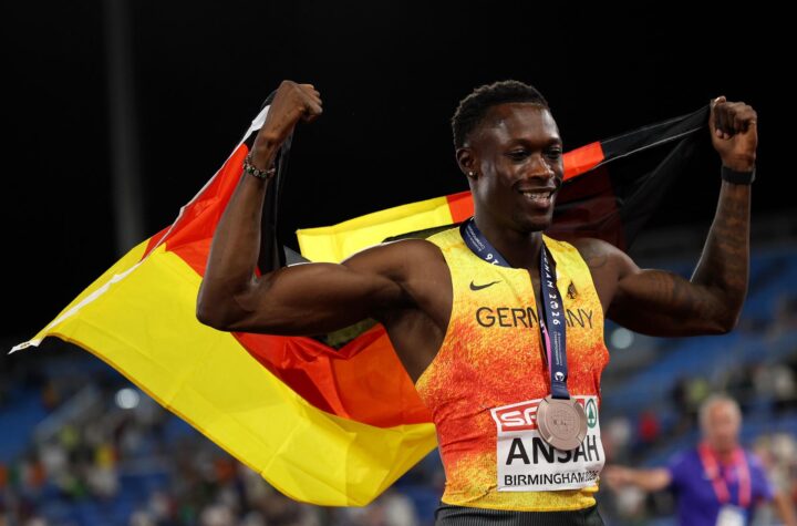 Leichtathletik EM 2026 Birmingham - 100 Meter Männer - Owen Ansah - Copyright: © European Athletics / Maja Hitij